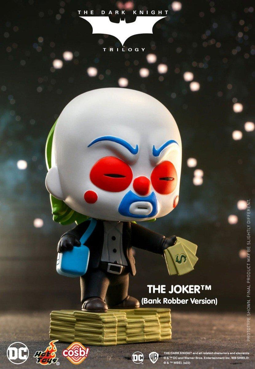 Hot Toys The Joker Bank Robber Cosbi Mini Figure uit The Dark Knight Trilogy