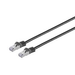 MicroConnect SFTP701S RJ45 Patchkabel 1 m Schwarz 1 St.