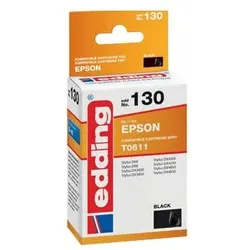 Edding für Epson T0611 Druckerpatrone – black – Alternativprodukt