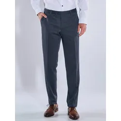 engbers Herren Anzug-Hose aus elastischem Warenmaterial Blau regular uni - 50