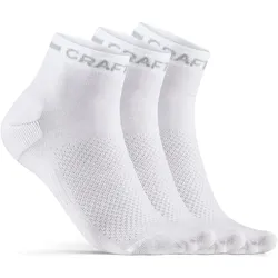 3er Pack CRAFT Core Dry Mid Socken 900000 - white 40-42