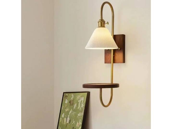 Lampe murale nordique pour chambre à coucher, lampe à cire fondante aromathérapeutique française, créative et artistique pour salon et décoration intérieure