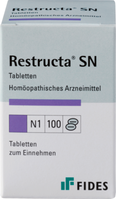 Biologische Heilmittel Heel GmbH RESTRUCTA SN Tabletten 100 St 06785781
