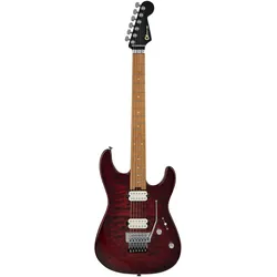 Charvel Pro-Mod Plus San Dimas Style 1 HH FR CM Sangria Burst - E-Gitarre