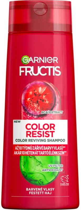 Garnier Fructis Color Resist shampoing fortifiant pour cheveux colorés 250 ml