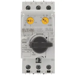 Eaton 121732 Motorschutzschalter, Komplettgerät mit Standardknebel, elektronisch, 1 - 4 A, mit Überlastauslöser PKE12/XTU-4