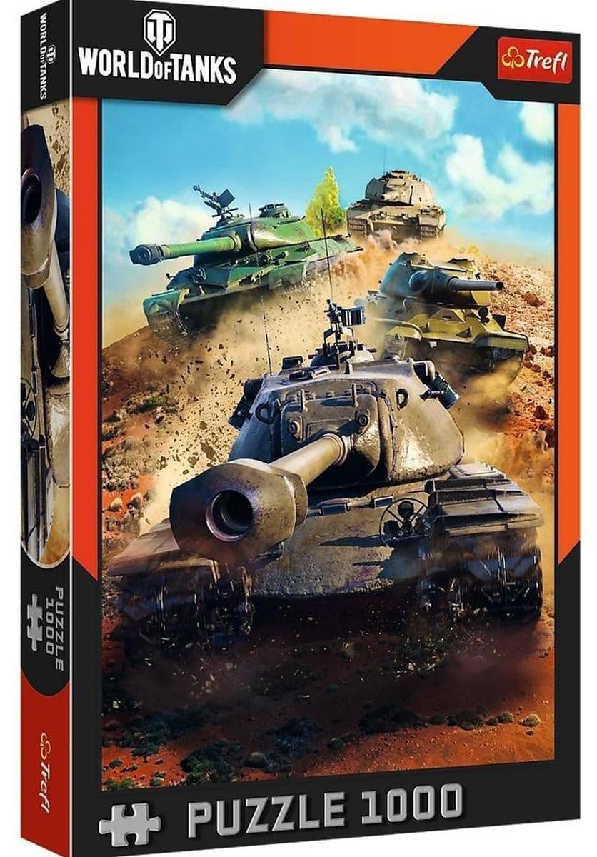 Trefl Puzzel Wereld van tanks - 1000 stukjes