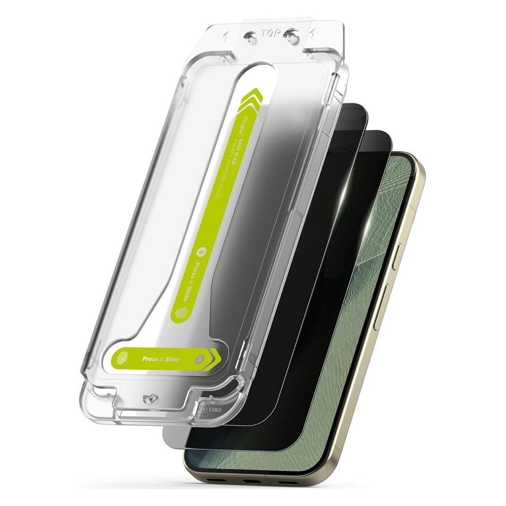 Ringke - Easy Slide Panzerglas (2er-Pack) - Google Pixel 9 Pro / 10 Pro / 11 Pro - Sichtschutz (2 Stk., Google Pixel 10 Pro, Google Pixel 11 Pro, Google Pixel 9 Pro) (8800380461215)
