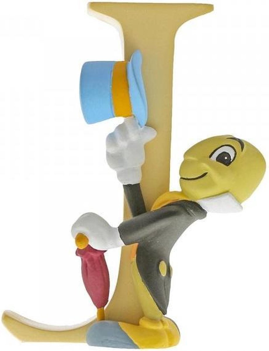 Disney Alfabet Letter J Jiminy Cricket Pinocchio Decoratie voor op tafel