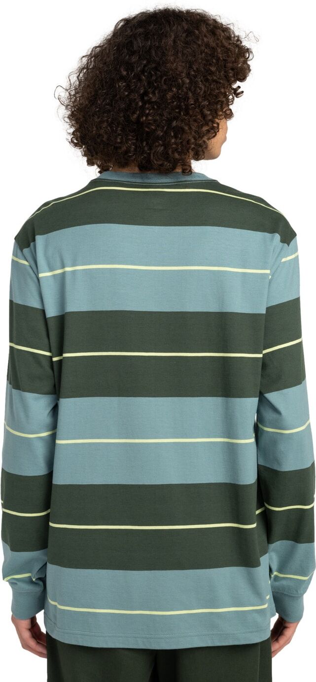 Longtop ELEMENT "Lowcase Pigment", Herren, Gr. XL, grün (treillis, jungle grün, lettuce), Obermaterial: 100% Baumwolle., Tops Longtop