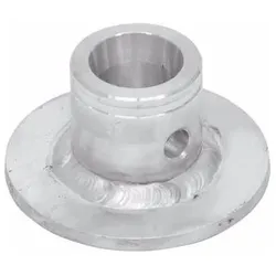 Alutruss SINGLELOCK Bodenplatte SBPR (rund), Montage Lichttechnik