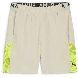 PUMA Fit 7" Ultrabreathe Stretch Print Trainingsshorts Herren 90 - putty/q1 print S
