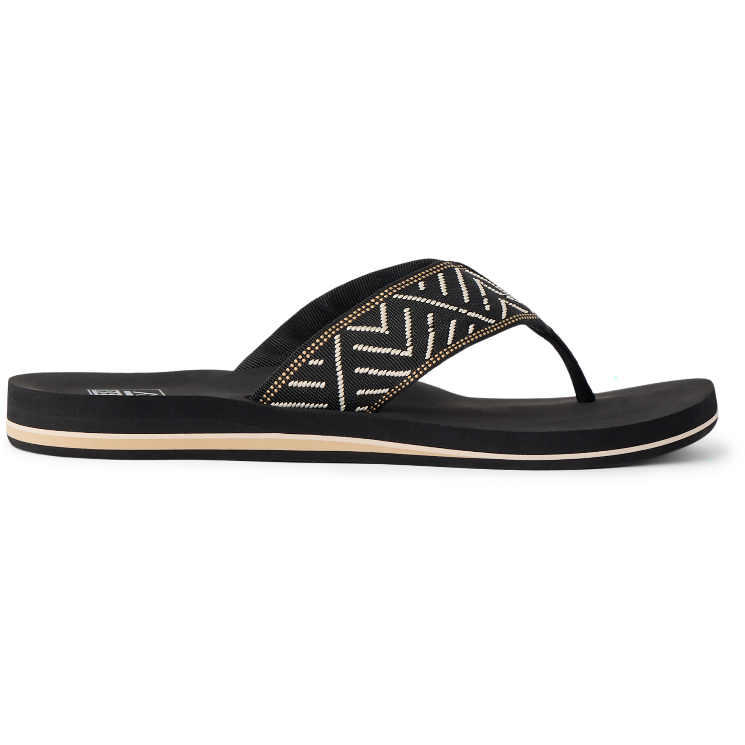 Reef Spring Woven Sandale Damen Sandalen schwarz Größe 36 Lifestyle