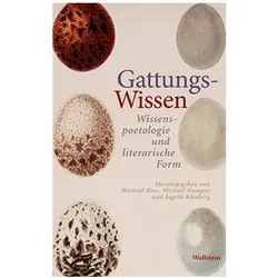 Gattungs-Wissen, Fachbücher von Michael Gamper, Bies