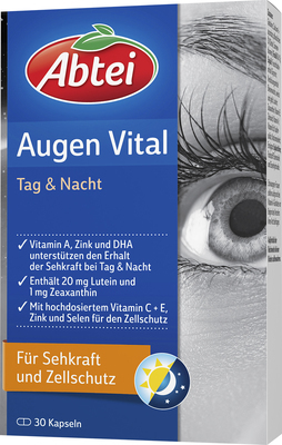Perrigo Deutschland GmbH ABTEI Augen Vital Tag & Nacht Kapseln 20,3 g 11027798