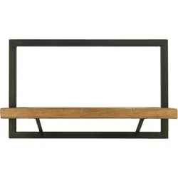 HSM Collection Wandboard Levels 2 Mangoholz, Eisen, 51x22x32 cm