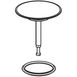 Geberit 245435141 mattschwarz