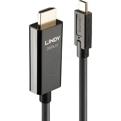 LINDY 43315 - Adapterkabel, USB-C > HDMI, 4K 60Hz, HDR, 5,0 m
