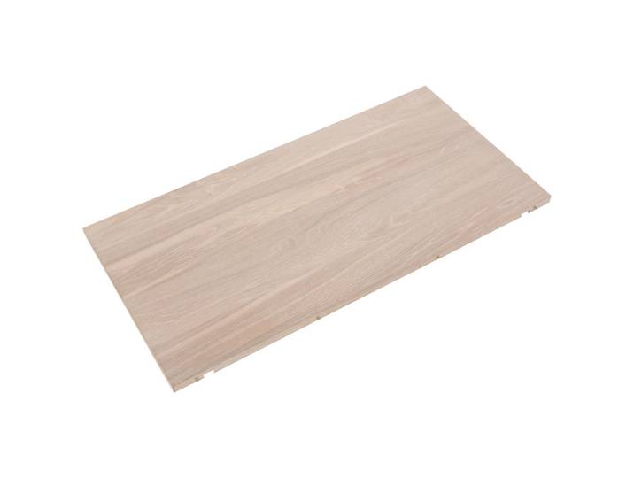 Mid.you Einlegeplatte, Eichefarben, Holz, Eiche, furniert, 100x2.5x50 cm, Gartenmöbel, Gartentisch, Tischsysteme Outdoor, Gartentischplatte