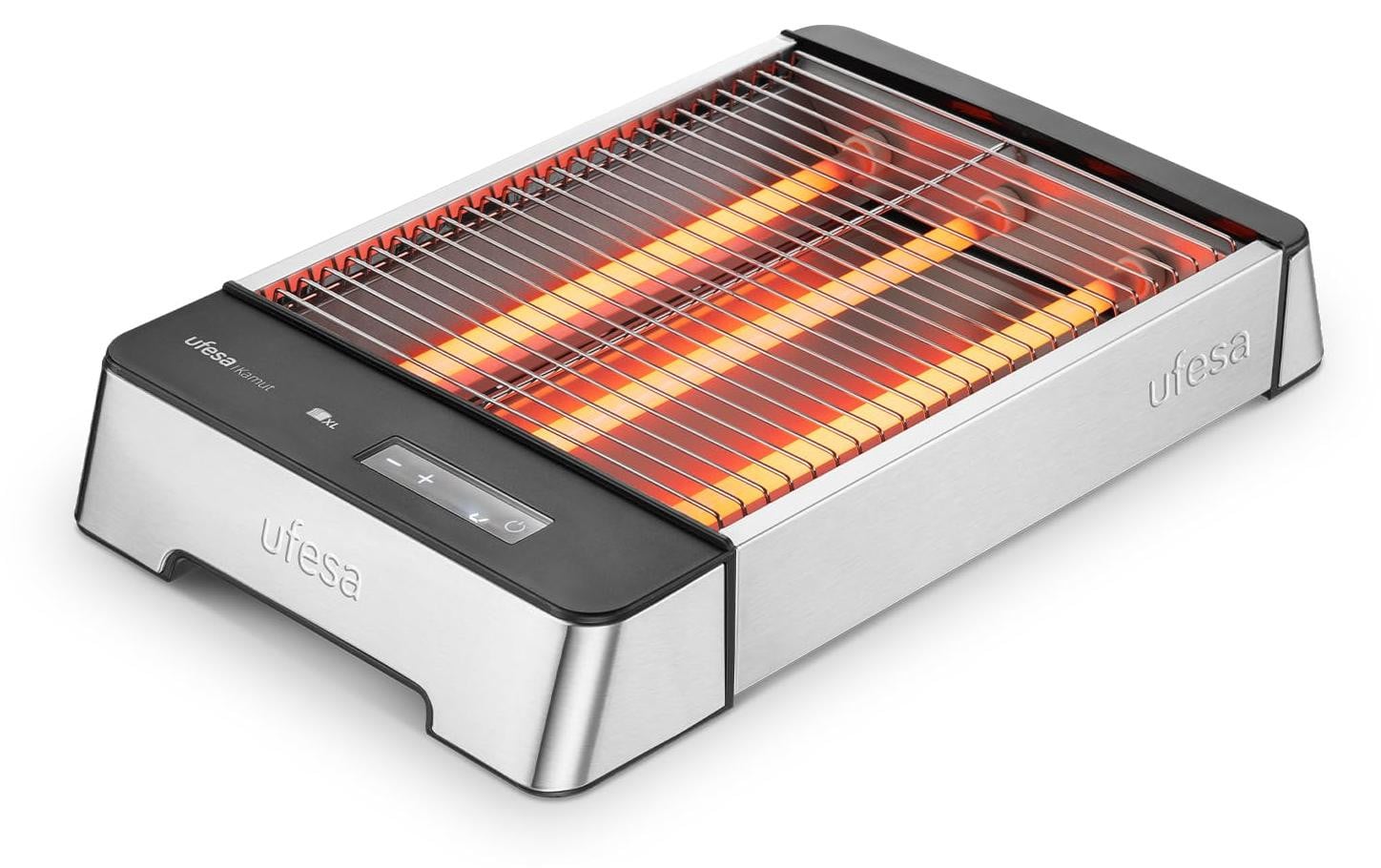 Dripio Platte broodrooster, 1000W, XL formaat voor 4 boterhammen, 6 standen, touchscreen