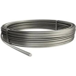 OBO 5021647 Rundleiter 50kg Ring 10mm Edelstahl, rostfrei A4 1.4571/1.4404 RD 10-V4A  - 80 Meter