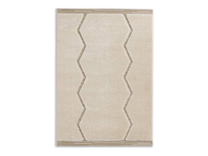 Hochflorteppich Winsome Typ C 80 x 150cm Beige/Creme