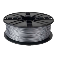 Ampertec 3D-Filament PLA silber 2.85mm 1000g Spule 3DPLA1000SIL3AM