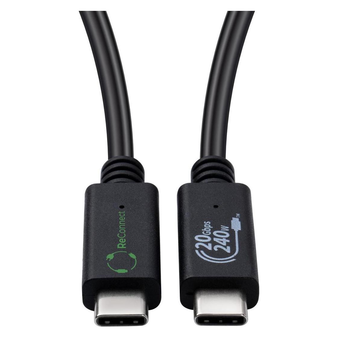 MicroConnect ReConnect USB-C 3.2 Gen2x2 (0.25 m, USB 3.2 Gen 2x2) (ECO-USB3.2CC0.25)