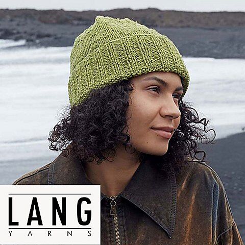 Strickanleitung – Mütze "Katniss" aus Lang Yarns Donegal Tweed+