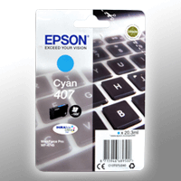Epson Tinte C13T07U240 cyan 407