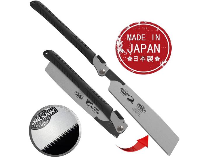 FAMEX 5525 Japanse zaag 265mm\, 15 TPI\, klapzaag\, handzaag\, houtzaag\, fijne zaag\, oorspronkelijk gemaakt in Japan\, opvouwbaar