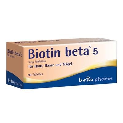 Biotin Beta 5 Tabletten 90 St