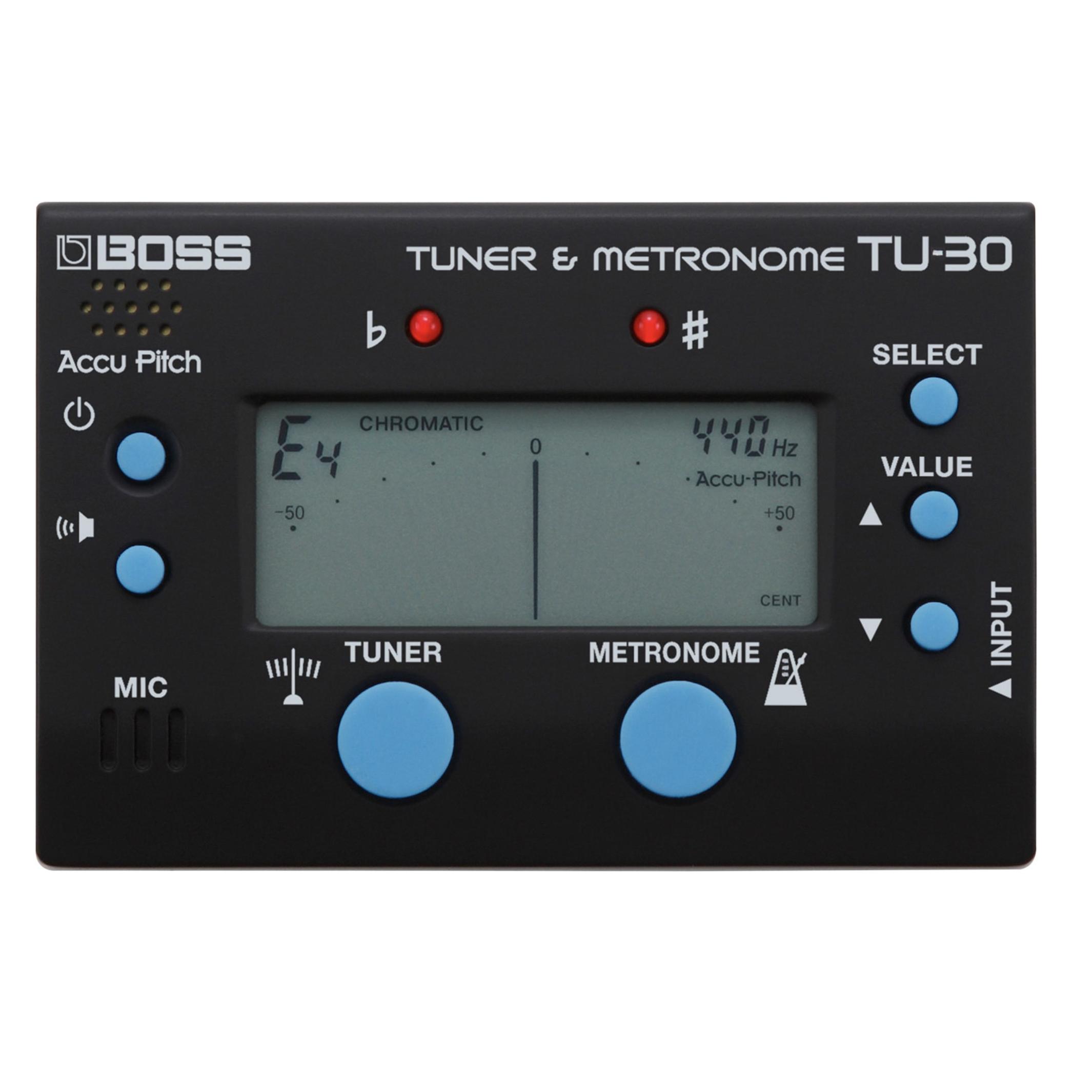 BOSS (Electronics) TU-30 Tuner & Metronom (TU-30)