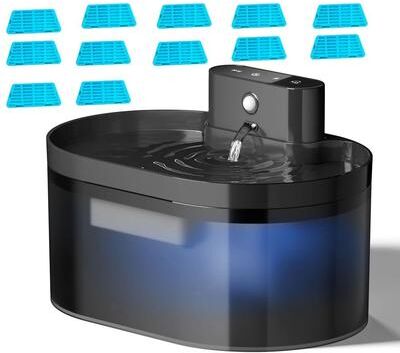 Uplifted Finds Runway Smart Wireless Induction Pet Fountain pet Water A 12 Chips