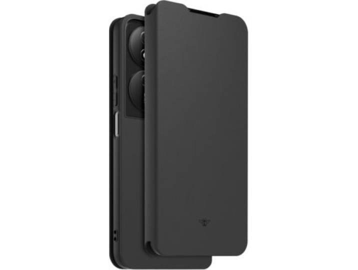 Casr - Coque Honor 90 Smart Folio Noir + Dragonne
