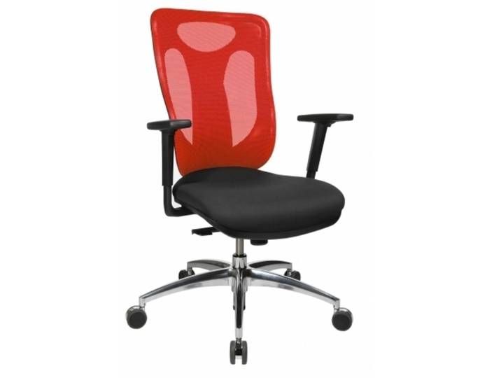 NET PRO 100 AL.TW1 - Profi Bürostuhl Rot