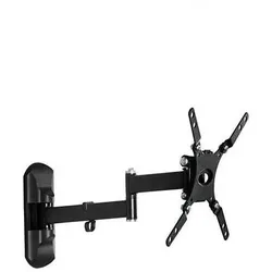 Philips WANDHALTERUNG FÜR LCD-TV UNIVERSAL SQM9222/00 (Wand, 25 kg), TV Wandhalterung, Schwarz