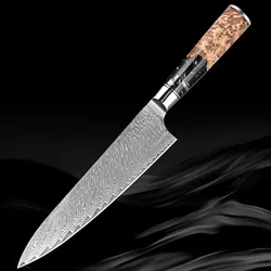 Muxel Kochmesser modern extra scharf mit farbigem Griff Ihr Allzweckmesser in der Küche für den Profi- und Hobbykoch