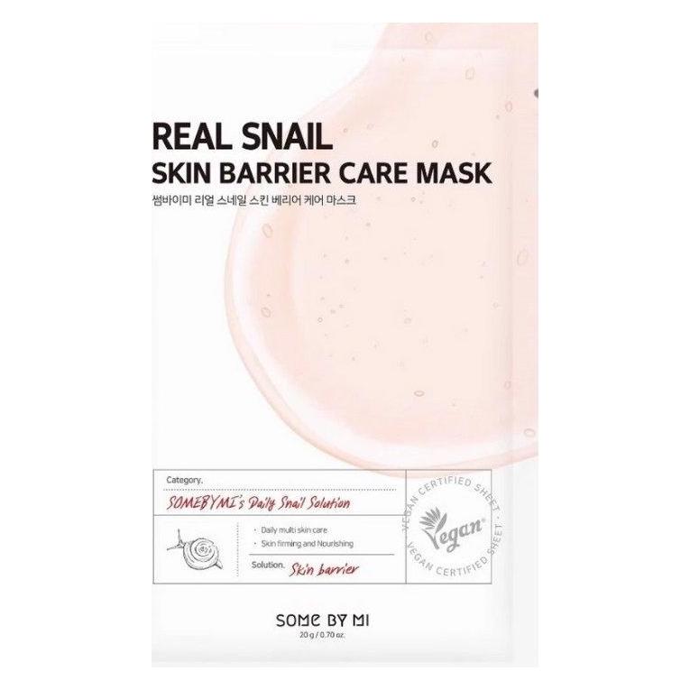 Some By Mi (SOMEBYMI) Real Mask Echte Schnecken-Hautbarrieremaske (30 g) (8809647391548)