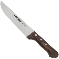 Arcos Hair Design Fleischermesser Serie Atlantico, Küchenmesser, Braun, Silber