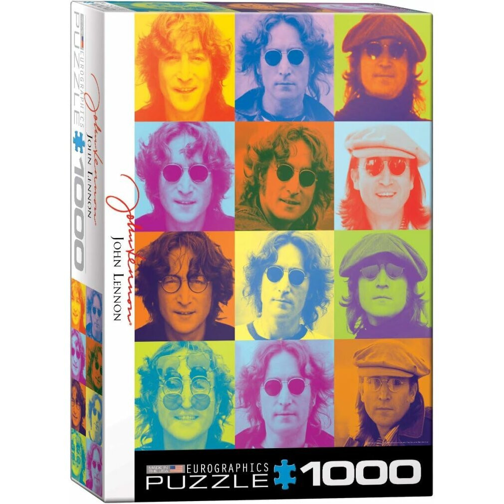 Eurographics Puzzel John Lennon Kleurportretten 1000 stukjes