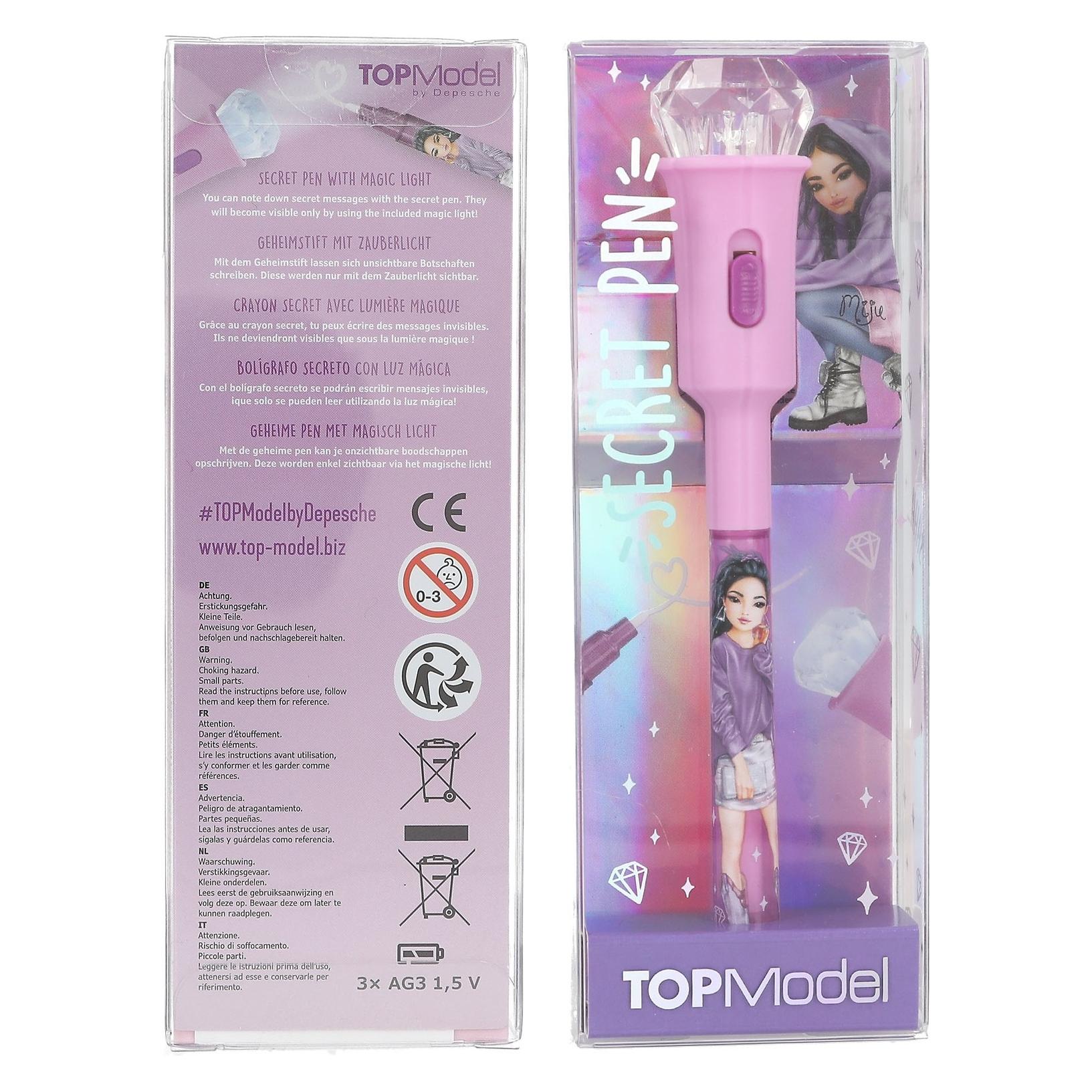 Top Model Topmodel - Secret Pen with LED Light - Compact (413181) (1x) (413181)