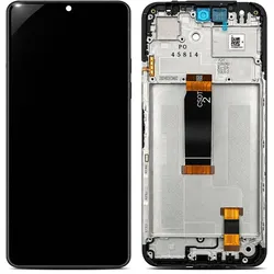 Xiaomi Display + Rahmen Redmi 13/Poco M6 560001N19A00 (Display, Xiaomi Poco M6, Xiaomi Redmi 13), Mobilgerät Ersatzteile, Schwarz