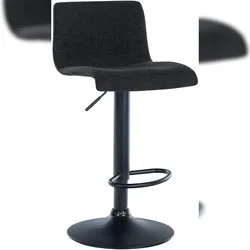 CLP Barhocker Branford schwarz/Stoff
