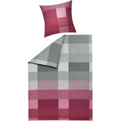 Bettwäsche KORA Satin (BL 135x200 cm) - lila - BL 135x200 cm