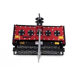 Kreiselegge mit Gitterwalze RH75 | 75 cm Arbeitsbreite | bis 14 cm Arbeitstiefe | 20 Messer | Anbaugerät  | ONBEST