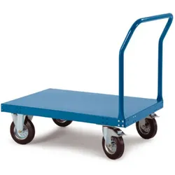Manuflex, Transportwagen, TT0191.5007 Schiebebügelwagen Stahlblech Traglast max. 200 kg (200 kg)
