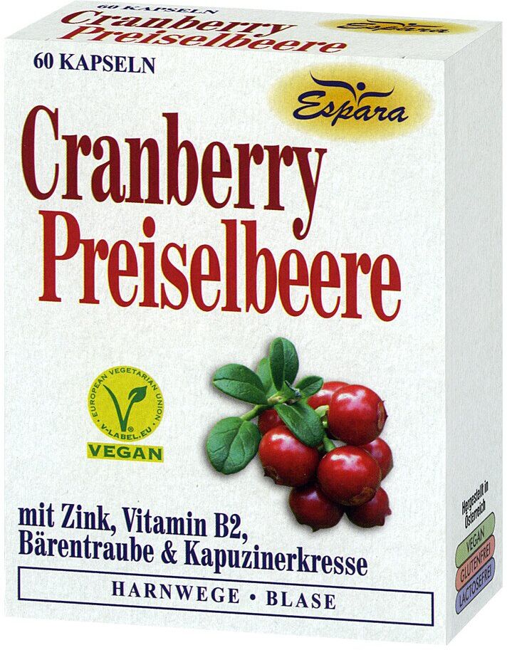Cranberry Preiselbeere Kapseln 60stk