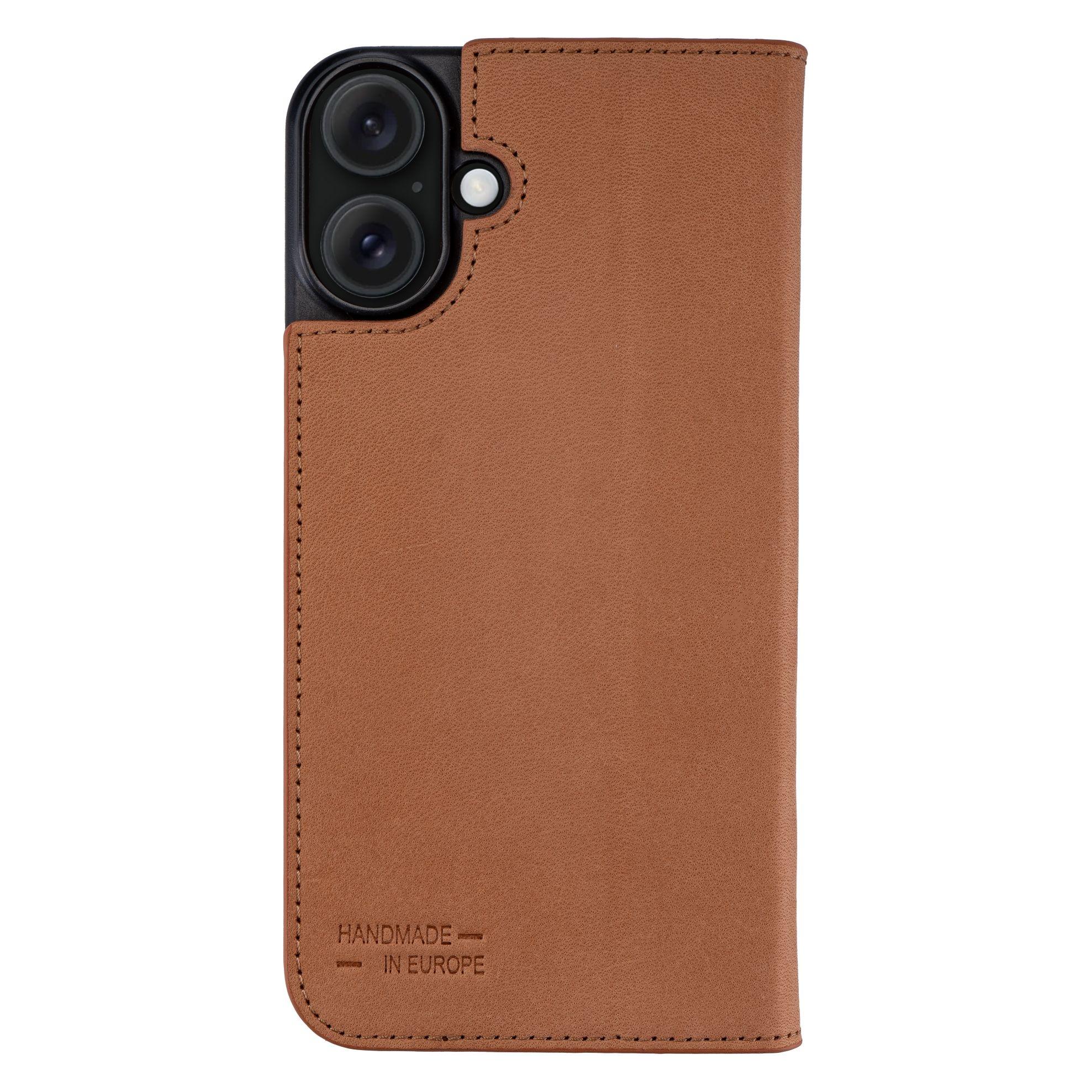 JT Berlin Echtleder BookCase Tegel (Apple iPhone 16) (11062)