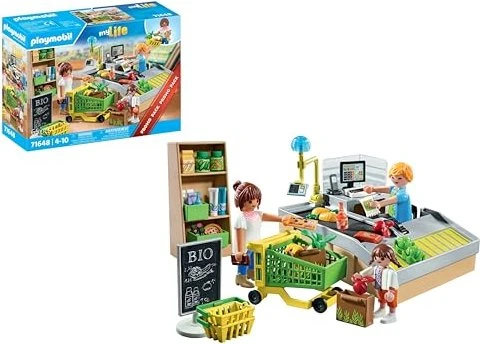 Playmobil Serie - Bio-Supermarkt